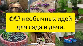 60 необычных идей для дачи, дома и сада своими руками.//DIY//60 unusual garden ideas.