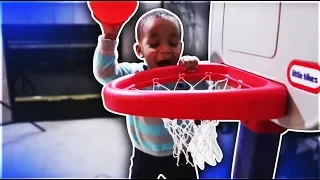 THE BEST 1 YEAR OLD BASKETBALL PLAYER