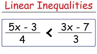 How To Solve Linear Inequalities