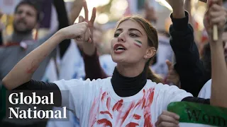 Global National: Oct. 22, 2022 | Growing worldwide movement of protests held in solidarity with Iran