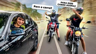 UMA GANGUE DE MOTOQUEIROS ME SEGUIU! PRECISO DA AJUDA DE VCS!!