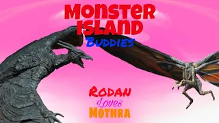 Monster Island Buddies - Rodan Loves Mothra (Remake)