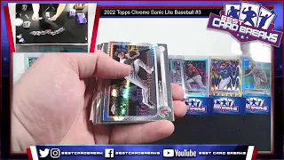 2022 Topps Chrome Sonic Lite Baseball #3 - 16 Box Case Pick Your Team 3/5/23