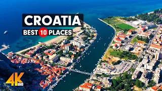 Best Places To Visit In Croatia | Top 10 Amazing Places | Travel Video 2023