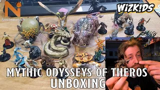 Mythic Odysseys of Theros Mini Unboxing/Review (WizKids) | Nerd Immersion