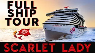 VIRGIN VOYAGES SCARLET LADY FULL SHIP TOUR 2022 | ULTIMATE CRUISE SHIP TOUR OF PUBLIC AREAS