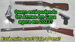 A POSSE de Armas está saindo pra quem hoje? Está muito Caro? SINARM Vale a pena? Quais pode ter?