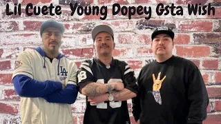 Lil Cuete Young Dopey & Gsta Wish chopping it up at the Studio full video