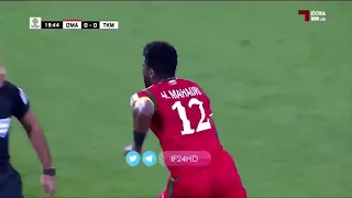 أبو قيصر الزدجالي……….. هدف أحمد كانو في مباراة المنتخب العماني مع تركمانستان ٢٠١٩ في أبوظبي