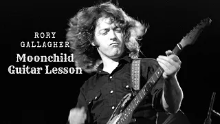 Rory Gallagher Moonchild Guitar Lesson #1