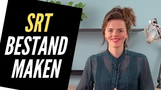 SRT bestand maken [TIP! voor ondertiteling van je video]