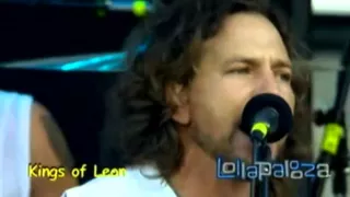 Kings of Leon w/ Eddie Vedder - Slow Night, So Long (Chicago '07)