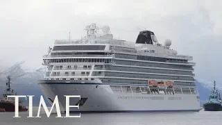 Passengers And Crew Members Saved From Stranded Cruise Ship Off The Coast Of Norway | TIME