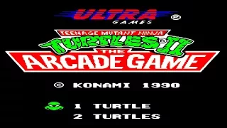 Teenage Mutant Ninja Turtles 2: The Arcade Game (Черепашки Ниндзя 2). NES. Прохождение