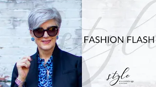 fashion flash | animal print | style over 50