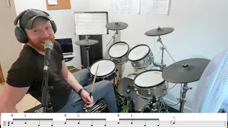 Drum Fill Of The Week 02/08/2021 - Simple Linear Fill With Split Flam