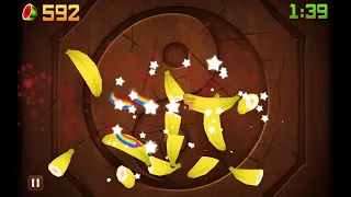 Fruit Ninja Crazy Disco Zen Mode Gameplay