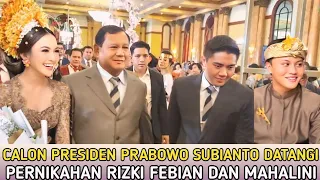 Ditemani Ajudannya Prabowo Subianto Hadiri Prosesi Mepamit Adat Bali Rizki Febian Dan Mahalini