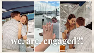 VLOG: UM, WE GOT ENGAGED?!?!?!?!?!?