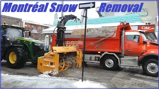 3 2 23 INTERESTING SNOW REMOVAL IN MONTREAL'S ST HENRI BOEOUGH