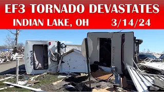 Indian Lake Ohio Devastating Tornado Damage 2024