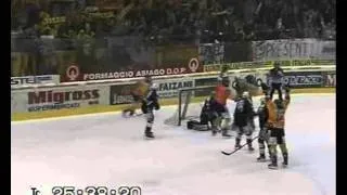 Asiago - Val Pusteria  - Hockey Finale scudetto gara 6, Asiago campione d'Italia