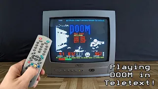 DOOM in Teletext