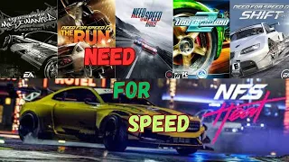 History Of Need For Speed | 1994 - 2022 |  NFS Evolution |