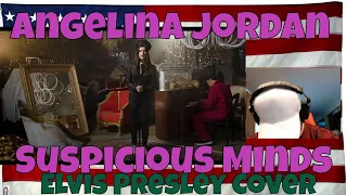 Angelina Jordan   Suspicious Minds Elvis Presley Cover - REACTION - amazing as usual