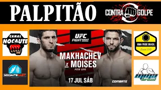 Palpitão do UFC ISLAM MAKHACHEV vs THIAGO MOISÉS