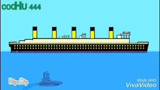 sinking ship flipaclip animacion