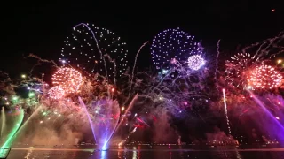 Fêtes du Lac 2017 par drone, Annecy