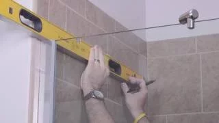 DIY Shower Door Installation How To - Cantour Series by Basco Frameless Shower Enclosure