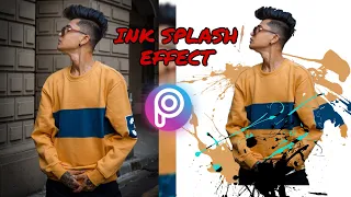 PicsArt Ink Splash Effect | PicsArt Editing | PicsArt Editing Tutorial |