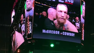 UFC 246 Walkout - Conor McGregor Entrance 2020