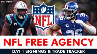 NFL Free Agency Tracker: Latest Signings, Trades & Cuts From Day 1 Of 2024 NFL Free Agency