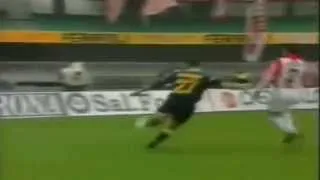 Serie A 1996-1997, day 09 Verona - Vicenza 2-2 (G.Lopez o.g., Maniero, Murgita, Baroni o.g.)