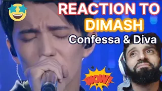 REACTION to DIMASH  - CONFESSA & DIVA 2017 UNBELIEVABLE