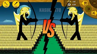 HUGO BOSS VS X9999 ARCHER GOLD MAXIMUM LEVEL UPGRADE | STICK WAR LEGACY - KASUBUKTQ