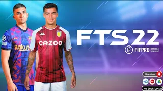 FTS 22 MOD FIFA 22 Android Offline 300MB Best Graphics & Transfers Update New Menu Faces Kits