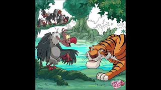 Happy Color App | Disney The Jungle Book Part 15 | Color By Numbers | MALI