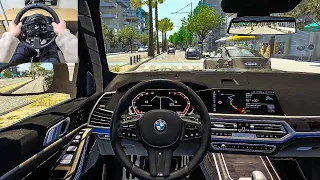 2022 BMW X7 - Euro Truck Simulator 2 [Steering Wheel Gameplay]
