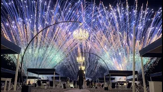 Nessun Dorma Diego Fuochi d'artificio   silent fireworks Forte dei Marmi