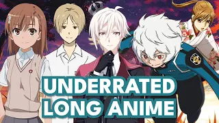 10 UNDERRATED LONG ANIME | anime recommendations (50+ episodes)