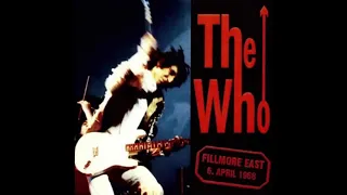 The WHO — Live at the Fillmore East"68. РАРИТЕТ. Хорошее качество раннего концерта The WHO! April 6