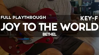 Joy to the World - Bethel | Full Lead Electric Playthrough | Helix Floor with Settings | KEY - F