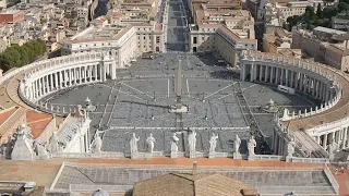 Музеї Ватикану/ Собор Святого Петра/ Вид з купола собору
