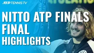 Tsitsipas Beats Thiem To Win Maiden ATP Finals Title! | Nitto ATP Finals 2019 Final Highlights