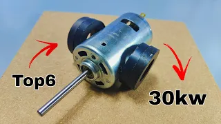 Top 6.  230v Super generator in the world use 775 motor and permanent magnet