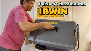Caixa de ferramentas irwin, unboxing